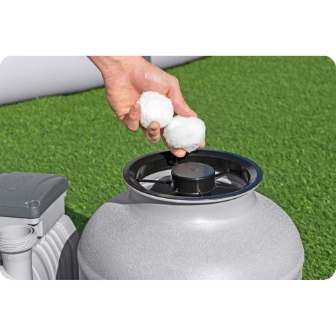 Pompa piaskowa 8327 l/h + piasek 25kg Bestway 58499