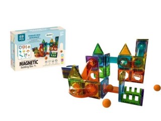 Klocki magnetyczne 69 elementów Madej