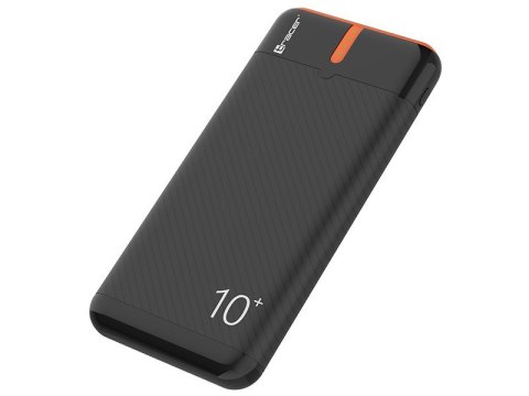 PowerBank EnerGo 10000mAh czarno-pomarańczowy