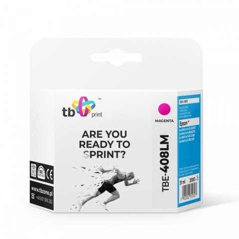 Tusz do Epson T09K3 TBE-408LM 100% nowy magenta