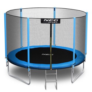 Trampolina ogrodowa 10ft/312cm z siatką zewnętrzną i drabinką