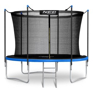 Trampolina ogrodowa 6ft/183cm z siatką wewnętrzną i drabinką Neo-Sport