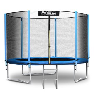 Trampolina ogrodowa 6ft/183cm z siatką zewnętrzną i drabinką Neo-Sport