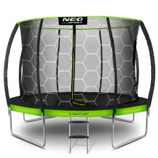 Trampolina ogrodowa profilowana 14ft/435cm z siatką wewnętrzną Neo-Sport