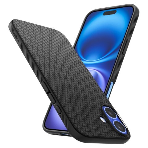 Etui case na iPhone 16 Liquid Air - czarne