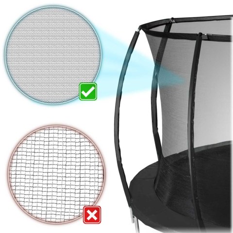 Siatka wewnętrzna do trampolin Neo-sport 252cm 8ft 6sł
