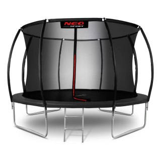 Trampolina ogrodowa profilowana 12ft/374cm z siatką wewnętrzną Neo-Sport