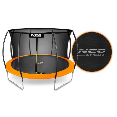 Trampolina ogrodowa profilowana 12ft/374cm z siatką wewnętrzną Neo-Sport