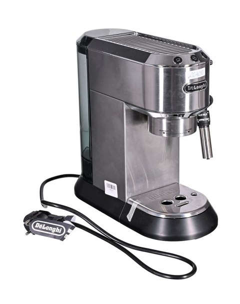 Ekspres kolbowy DeLonghi Dedica Style EC 685.M (1350W; kolor srebrny) (WYPRZEDAŻ)