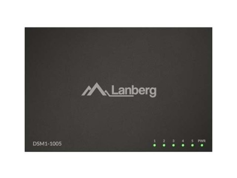 Switch DSM1-1005 5X 1GB/S niezarządzalny Gigabit Ethernet Desktop 12V ( obudowa metalowa)