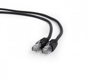 Patch cord Kat.6 UTP 1m czarny