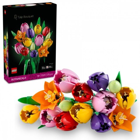 Klocki Botanicals 11501 Bukiet tulipanów