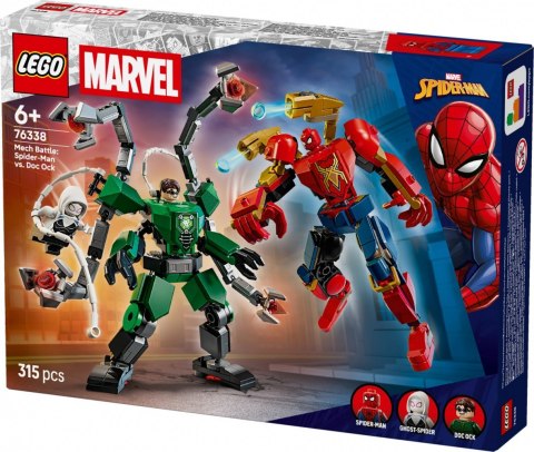 Klocki Super Heroes 76338 Bitwa mechów: Spider-Man kontra Doc Ock