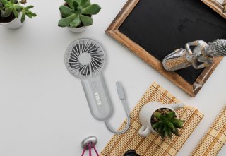 Wentylator ręczny akumulatorowy USB NOVEEN F220
