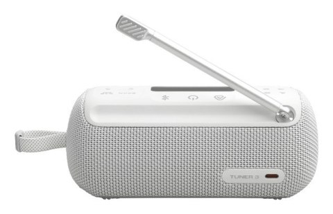 Głośnik JBL TUNER 3 (biały, bezprzewodowy, z radiem FM i DAB+)