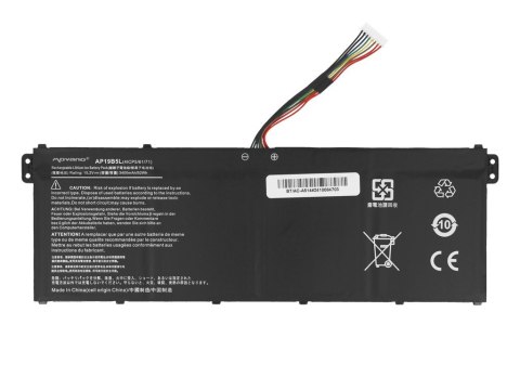Bateria AP19B5L do Acer Aspire 5 A515-43 Swift 3 SF314-42 Vero AV15-51 - 3400 mAh (52 Wh)