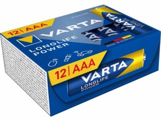 Baterie Alkaliczne R3(AAA) Longlife Power 12P NEW