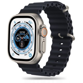 Pasek na Apple Watch 4 / 5 / 6 / 7 / 8 / 9 / SE / Ultra 1 / 2 42/44/45/49 mm IconBand Pro - czarny