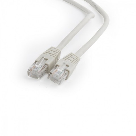 Patch cord kat.6 miedź UTP 0.5m szary