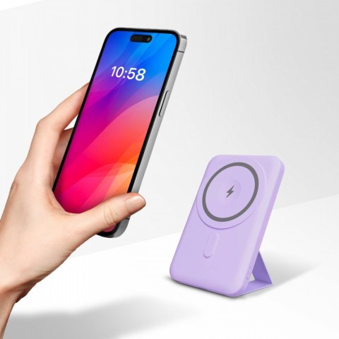Power Bank kieszonkowy 501 SILIC 5000mAh technologia MagSafe