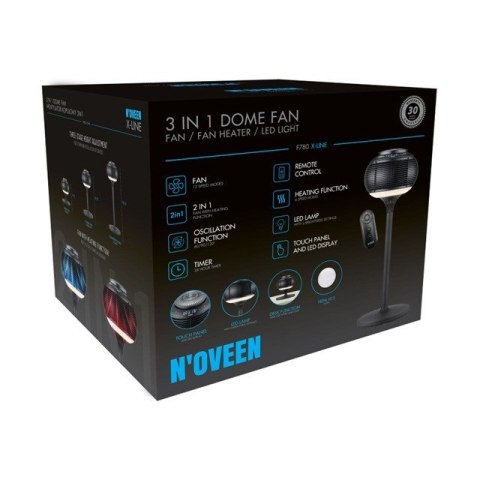 Wentylator kopułowy NOVEEN F780 X-LINE