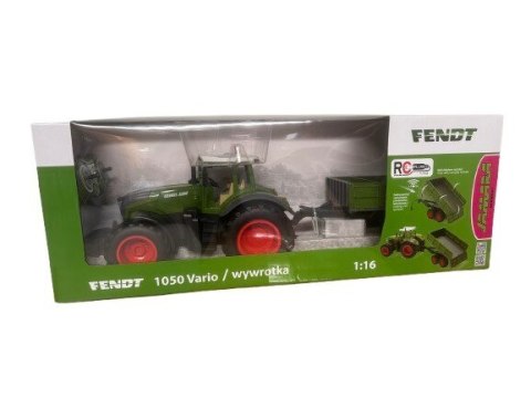 Zestaw traktor Fendt 1050 RC 1:16 ze zdalnie sterowaną przyczepą Jamara