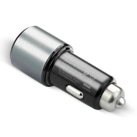 Ładowarka samochodowa CC-60Q QC3.0 83W 1X USB + 1X USB-C PD czarna