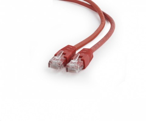 Patch cord Kat.6 UTP 1m czerwony