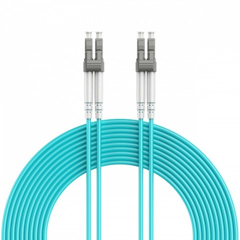 Kabel światłowodowy wielomodowy duplex OM4 50/125, LC/LC, 3m