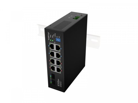 Przełącznik ILGE-8P-2S-120 Light Industrial POE 4XBT 4XAT 2XSFP DIN Gigabait Ethernet