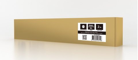 GEMBIRD LISTWA ZASILAJĄCA RACK (PDU) 9 GNIAZD FR, 1U, 16A, WTYK FR, 2M