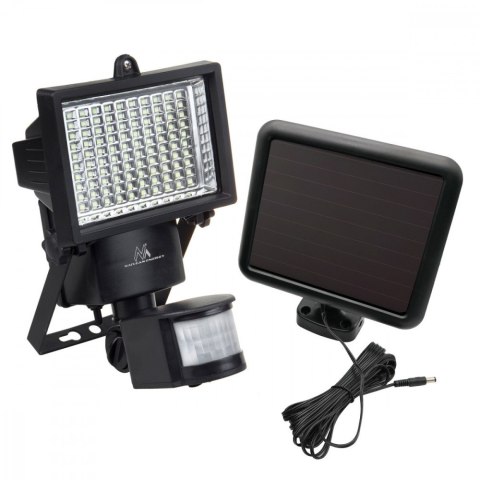 Naświetlacz solarny LED z czujnikiem IP44 MCE442