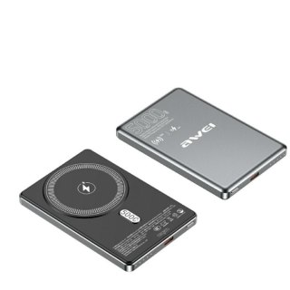 Powerbank PA-30 MagSafe 5000mAh indukcyjny szary