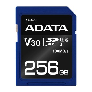 ADATA Premier Pro SDXC 256 GB Class 10 UHS-I/U3 V30