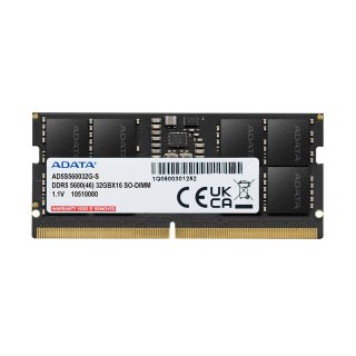 ADATA SODIMM DDR5 16 GB 5600 MHz CL46 AD5S560016G-S