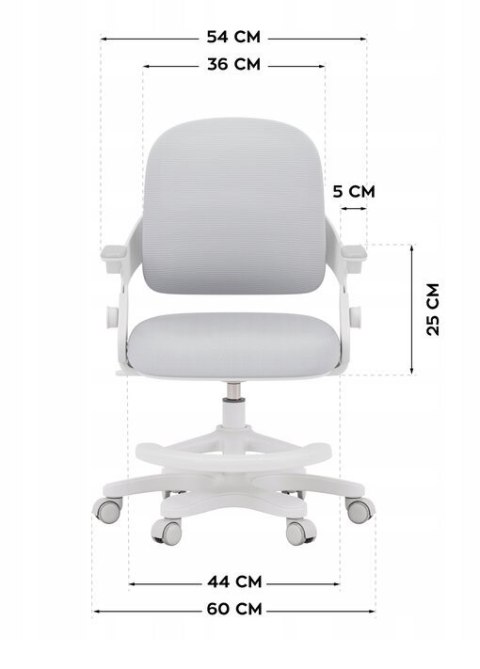 Fotel obrotowy Junior 4.3 Grey