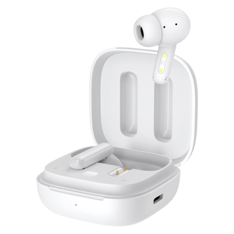 Słuchawki bezprzewodowe dokanałowe T13 ANC IPX5 Bluetooth - białe