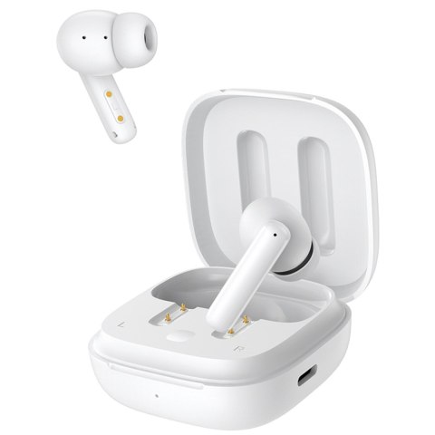 Słuchawki bezprzewodowe dokanałowe T13 ANC IPX5 Bluetooth - białe