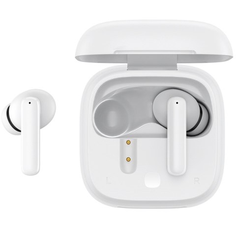 Słuchawki bezprzewodowe dokanałowe T13 ANC IPX5 Bluetooth - białe