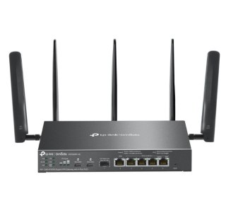 Brama sieciowa gigabitowa ER706WP-4G Omada 4G+ Cat6 AX3000 VPN 4-Port PoE+ 1× Gigabit SFP WAN/LAN, 1× Gigabit RJ45 WAN, 4× Gigab