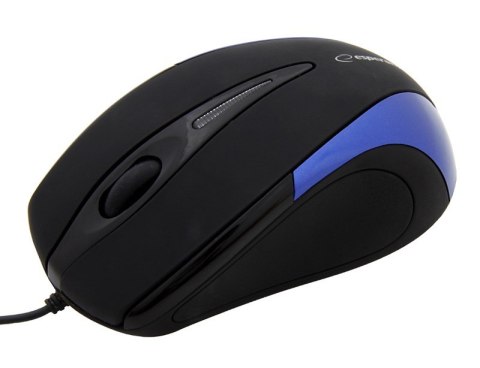 Mysz Esperanza Sirius EM102B (optyczna; 800 DPI; kolor czarny)