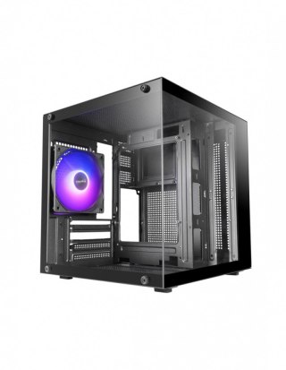 Obudowa MARS MC-CUBE 1xARGB mATX black