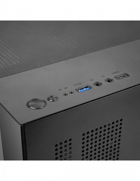 Obudowa MARS MC-CUBE 1xARGB mATX black