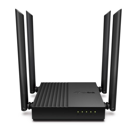 Router TP-LINK Archer C64 Obsługa standardu Wi-Fi 802.11ac Wave2 - 867 Mb/s w paśmie 5 GHz i 400 Mb/s w paśmie 2,4 GHz†.