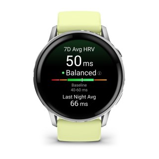 Zegarek sportowy Garmin Venu 4 AMOLED 45mm Citron
