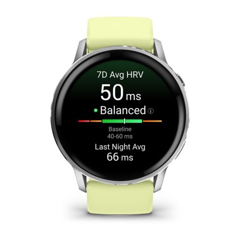 Zegarek sportowy Garmin Venu 4 AMOLED 45mm Citron