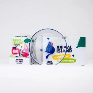 ANIMAL ISLAND Wołowina w filecie 12x85g+talerzyk