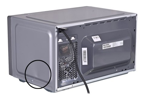 Kuchenka mikrofalowa SHARP YC-MS252AE-S (OUTLET)