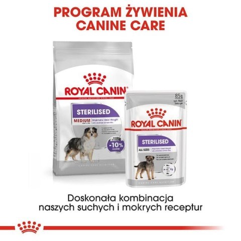 ROYAL CANIN CCN Medium Sterilised Adult - sucha karma dla psa - 12 kg (OUTLET)