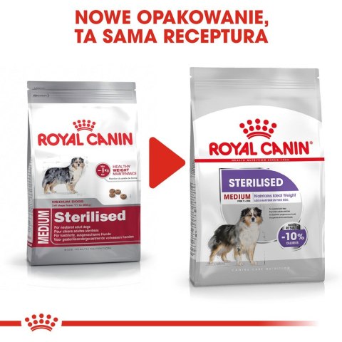 ROYAL CANIN CCN Medium Sterilised Adult - sucha karma dla psa - 12 kg (OUTLET)